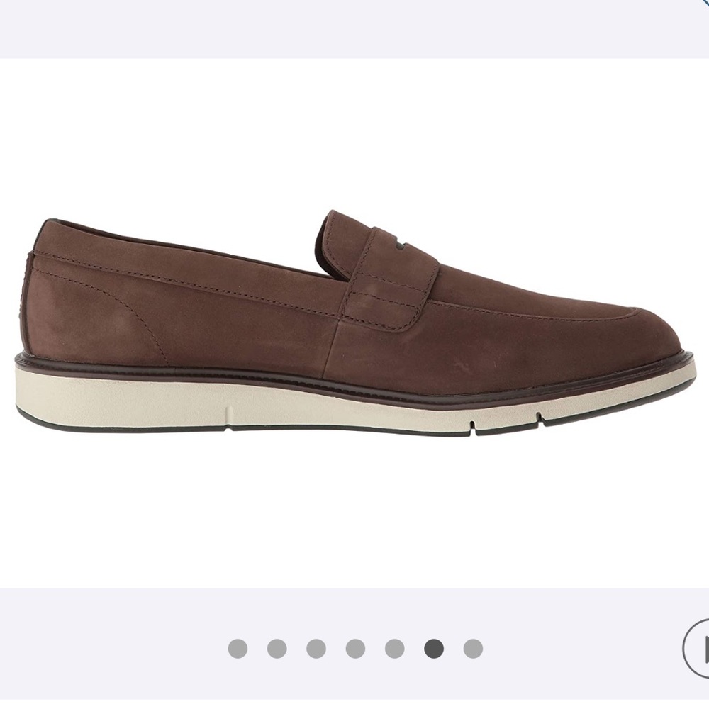 SWIMS Motion Penny Loafers - Brown/Olive - Picture 3 of 6